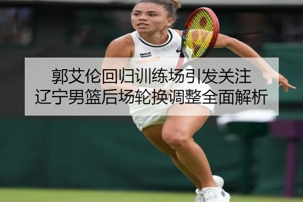 郭艾伦回归训练场引发关注 辽宁男篮后场轮换调整全面解析